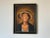 Chinese 70's Vintage Oil Portrait Painting of Chinese Man With Hat For Sale - Image 3 of 11