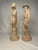 Pair of Asian Chinoiserie Cream Tabletop Figurines For Sale - Image 4 of 11