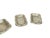 20th Century Art Nóuveau Fish Bones Pads, Poland, 1890s, Set of 3 For Sale - Image 3 of 5
