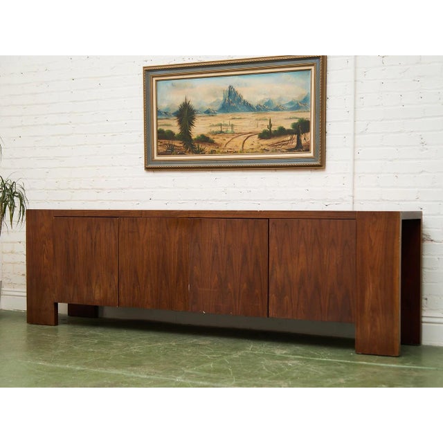 Mid 20th Century Long Media Console For Sale In Los Angeles - Image 6 of 11