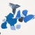 Contemporary SAMPLE - Schumacher X Backdrop Fairfarren Wallpaper In Clean Blue For Sale - Image 3 of 5