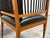 Circa 1835 Austrian Biedermeier Cherry Wood + Leather Arm Chairs, Pair For Sale - Image 11 of 12