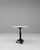 20th Century French Cast Iron Bistro Table With Marble Top Details Small Round For Sale - Image 16 of 18