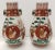 Circa 1910 Japanese Kutani Porcelain Imperial Court Motifs Arrow Vases - a Pair For Sale - Image 9 of 9