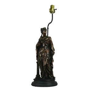 Mid 20th Century European Bronze Lamp