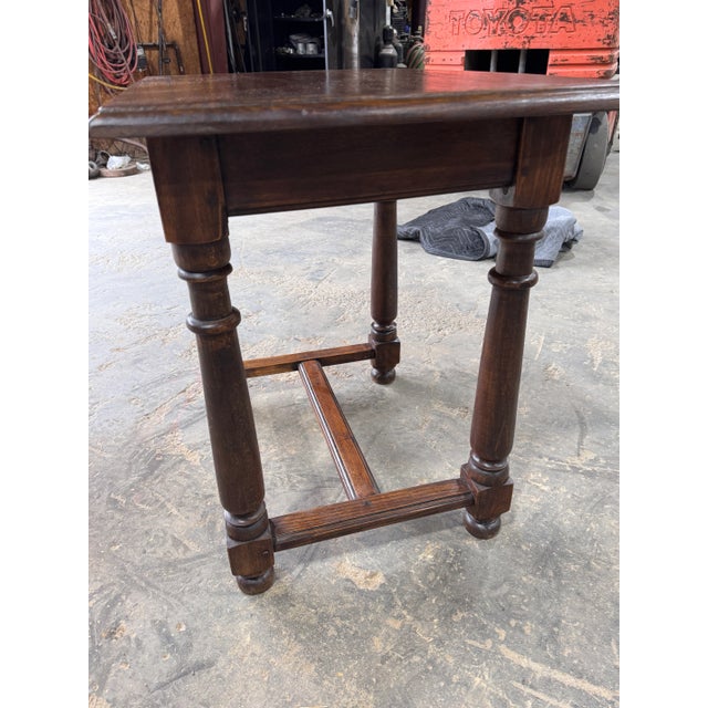 Antique English Side Table For Sale - Image 9 of 15