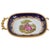 Limoges France Dish in Royal Blue with Fragonard Couple and Fine Gold Metal Trim. Elegant fine vintage Limoges porcelain...