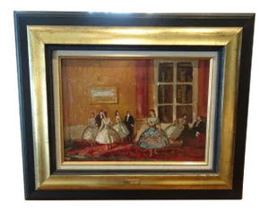 Oil on Board by Marcel Cosson