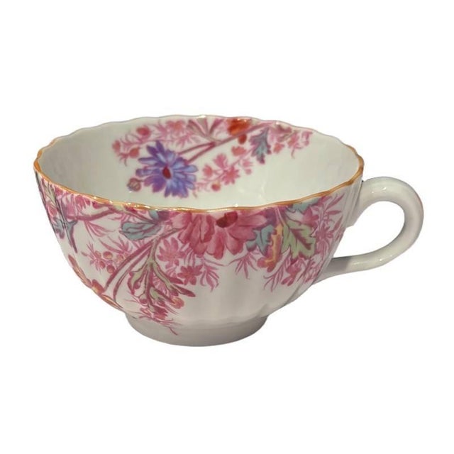 Set of 12 Vintage Spode Copeland's Chelsea Garden tea cups in a floral China pattern. Each cup is marked Spode Copeland's...