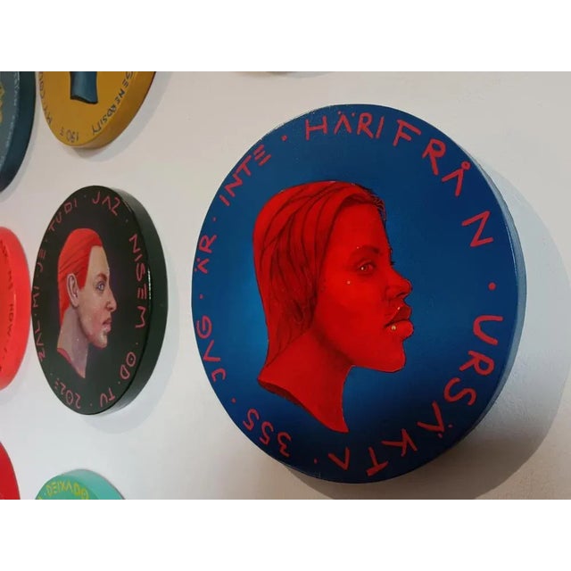 Contemporary Natasha Lelenco, Currency #209, 2024, Painting For Sale - Image 3 of 8