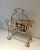 1900 - 1909 Brass Magazine Rack. French Work, circa 1900 For Sale - Image 5 of 13