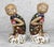 Vintage Chinese Chinoiserie Porcelain Monkey Holding Peach Sculpture - A Pair For Sale - Image 4 of 10