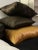 Silk Charmeuse Euro Pillow Shams, Chocolate Brown Silk, Envelope Cushion Covers - Set of 4 For Sale In New York - Image 6 of 6