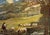 Italian Gino Federici, Shepherd with Flock, Oil on Canvas, Signed, 20th Century For Sale - Image 3 of 9