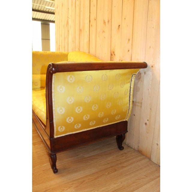 Restoration Mahogany Chaise Longue For Sale - Image 3 of 8