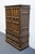 Century Furniture Century Furniture Solid Oak Spanish Mediterranean 39" Door Chest / Armoire For Sale - Image 4 of 12