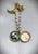 14k Gold Turn of the Century Open Locket, Gold and Pearl Chain For Sale In New York - Image 6 of 16