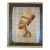 Late 20th Century Vintage Hand Painted Egyptian Papyrus Painting of Queen Nefertiti For Sale