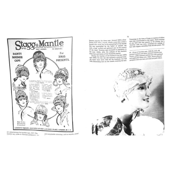 White "Hats: The Costume Accessories Series" 1985 Clark. Fiona For Sale - Image 8 of 14