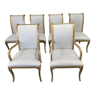 Scroll Dining Chairs - Set of 6 For Sale