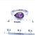 Metal 1990s Natural Amethyst Ring 6.5 14k W Gold 1.72 TCW Certified For Sale - Image 7 of 8