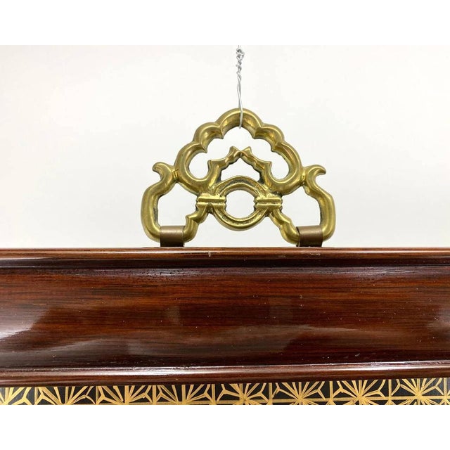 Chinoiserie Asian Emperor- Empress Wall Plaque, China, 1980s, Set of 2 For Sale - Image 7 of 11