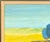 This is a wonderful oil on canvas tranquil impressionistic landscape framed in an Italian made light colored wood frame....