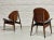 Black Pair - Mid Century Modern Clam Shell Chairs by Kodawood, C. 1960's For Sale - Image 8 of 18