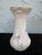 Traditional Vintage Belleek Ireland Shamrock Porcelain Bud Vase With Textured Flared Rim For Sale - Image 3 of 9