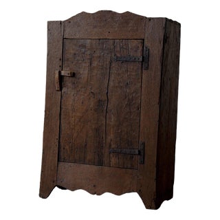 Antique Rustic Pyrenees Cabinet, Spain, 1800s For Sale