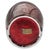 Signed Ando Jubei Japanese Cloisonné Pigeon Blood Red Peony Vase 10" For Sale - Image 9 of 10