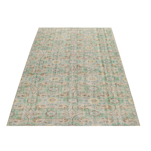 A 6x9 vintage rug from the workshop of a celebrated multidisciplinary Turkish designer, among the latest to join Rug &...