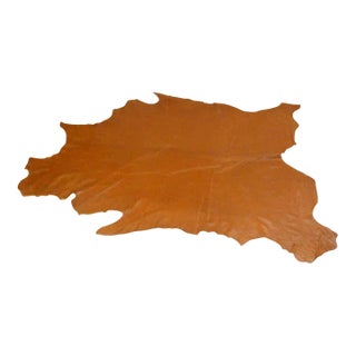 Late 20th Century Cow Leather Hide Skin Rug Spain For Sale