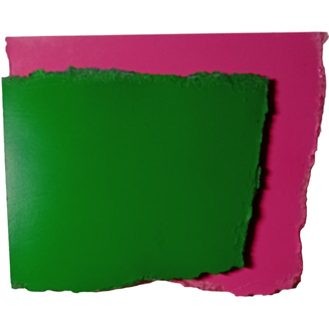 Contemporary Abstract Aerosol on Assembled Masonite (Isorel) "Untitled 152" by Andre Debono For Sale - Image 6 of 7