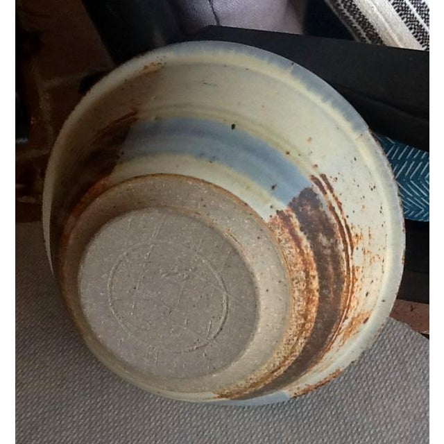 Ceramic Vintage Ceramic Signed Art Pottery Bowls - Set of 2 For Sale - Image 7 of 7