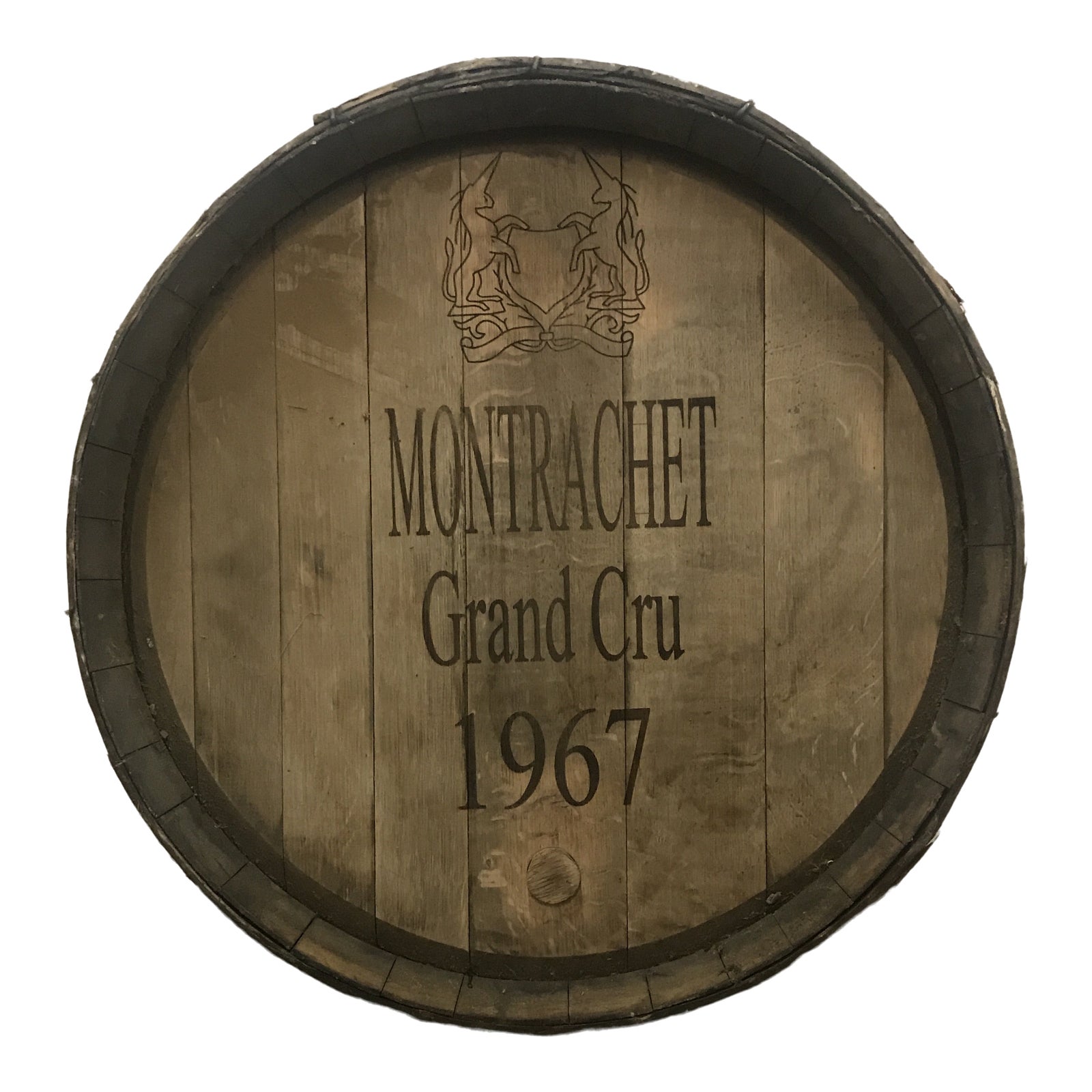 French Wine Barrel Top Chairish