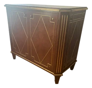1990s Francesco Molon Luxury Furniture Buffet/Accent Cabinet, Attributed