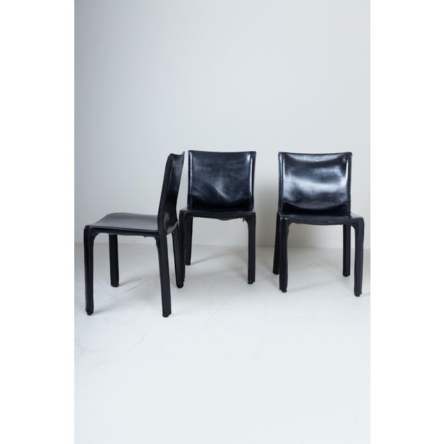 B 412 D11 CAB Chairs by Mario Bellini for Cassina, 1977, Set of 10 For Sale - Image 6 of 18