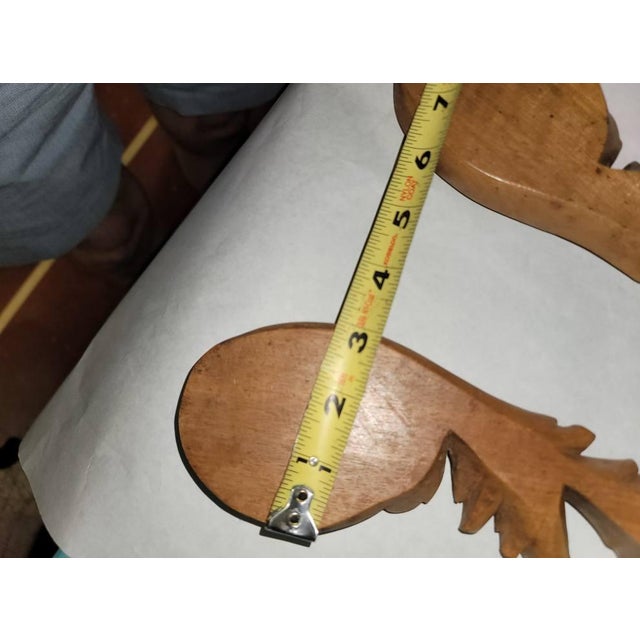 Auburn Antique French Walnut Rococo Carvings, a Pair For Sale - Image 8 of 9