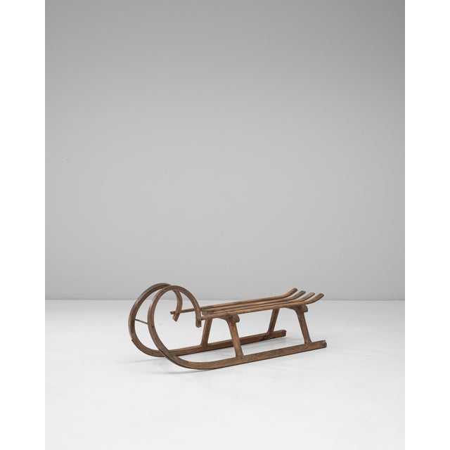 French 1900s Czech Bentwood Sled For Sale - Image 3 of 18