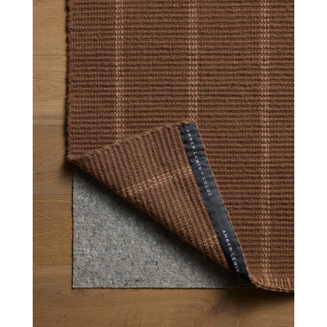 2020s Amber Lewis x Loloi Harlan Mauve / Rose 9'-6" x 13'-6" Area Rug For Sale - Image 5 of 6