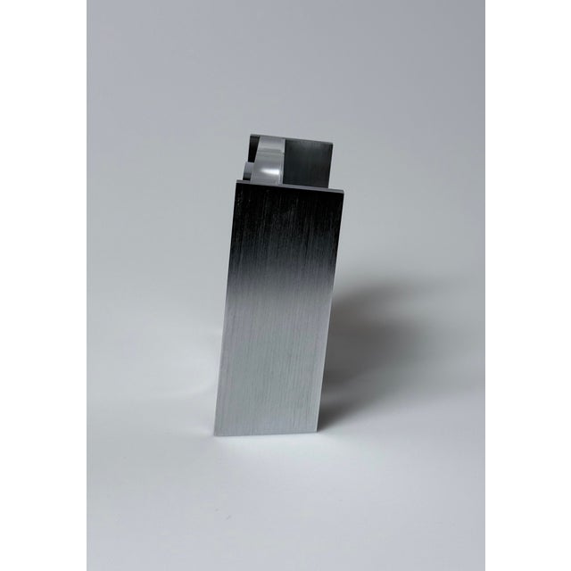 Metal Table Clock in Acrylic Glass and Stainless Steel from Kienzle International, Germany, 1970s For Sale - Image 7 of 16
