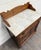 Antique Victorian Eastlake Style Walnut Marble Top Cabinet Commode Washstand For Sale - Image 11 of 12