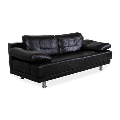355 Three-Seater Sofa in Leather from Rolf Benz For Sale - Image 4 of 13