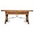 Early 20th Spanish Console Fold Out Table With Iron Stretcher and Two Drawers For Sale - Image 13 of 13