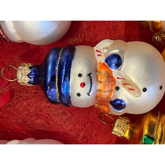 50 S Vintage European Christmas Ornaments Figurines For Sale - Image 9 of 10