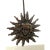 Antique 1920s Louis XVI Style Bronze & Crystal Mantle Clock. Inside the clockworks is the "Made in Paris" sign