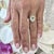 Natural Emerald Diamond Ring 14K Y Gold 1.74 TCW Certified, Size 6.75 For Sale In New York - Image 6 of 12