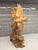1950s Museum-Quality Mid 20th Century Balinese Suar Wood Goddess Dewi Sri With Birds Masterwork Sculpture (Mas, Bali) For Sale - Image 5 of 11