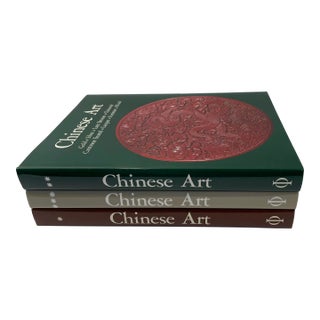 Vintage Chinese Art Books - Set of 3 For Sale